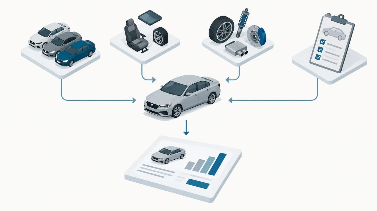 Evidence supporting a disputed vehicle valuation